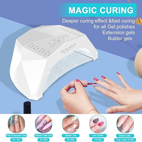 Miniatura 3 de UV LED Gel Secador de uñas LED Luz de uñas para Flash Curado Nail Lamp DIY Nail Art