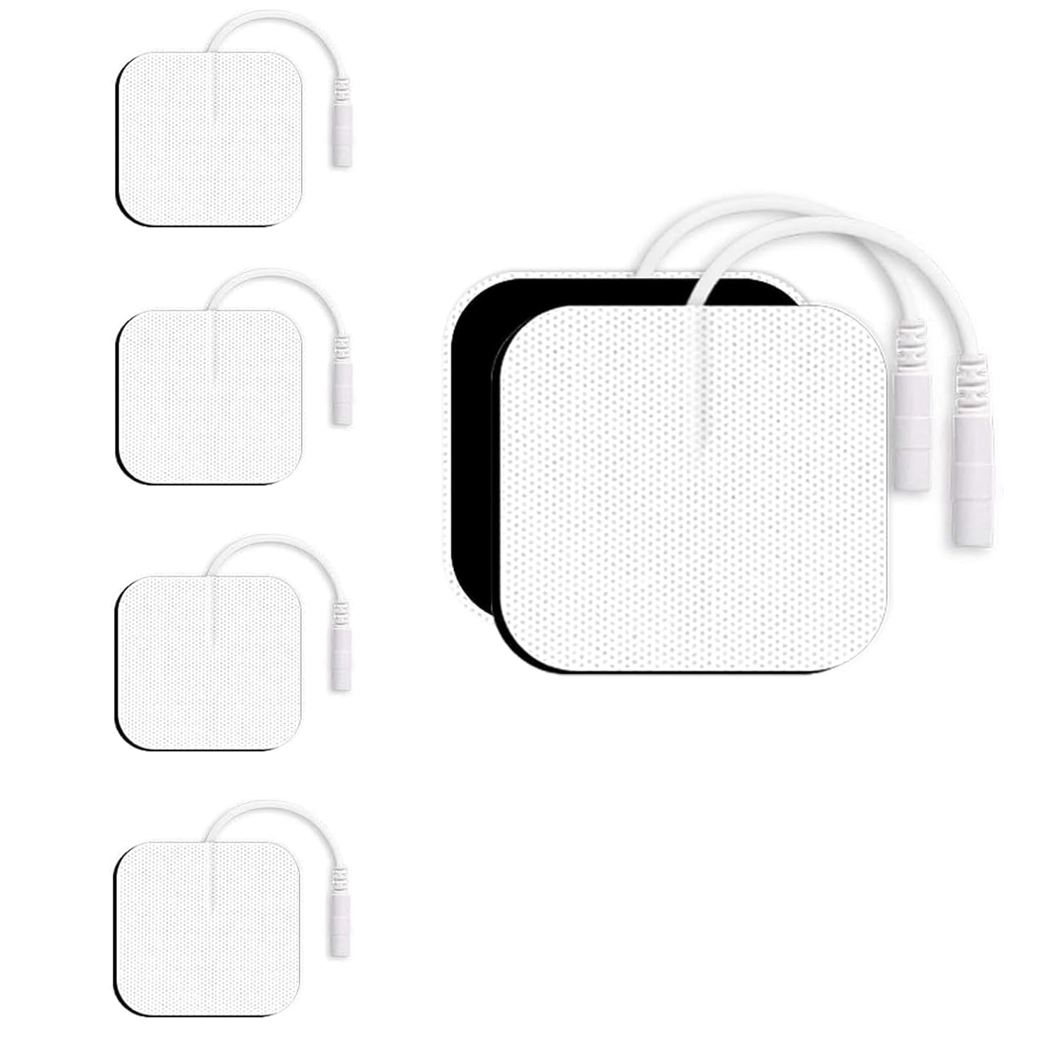 DR PT Physiotherap Machine Accessories Device Muscle Stimulator Wire 2mm Pin for Self Adhasive Pad usage electrotherapy Sticky Square MS Pad (Adhesive Square Pad, Pack of 4) DR PT Physiotherap Machine Accessories Device Muscle Stimulator Wire 2mm Pin for Self Adhasive Pad usage electrotherapy Sticky Square MS Pad (Adhesive Square Pad, Pack of 4)