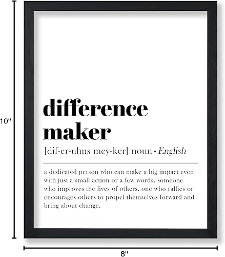 Miniatura 7 de Poster Master Póster artístico de diccionario Impresión de definición de diferencia Arte de tipografía Regalo para profesor, mentor y jefe