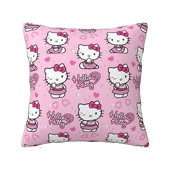 Amazon.co.jp: ハローキティ クッションカバー 座布団カバー 背