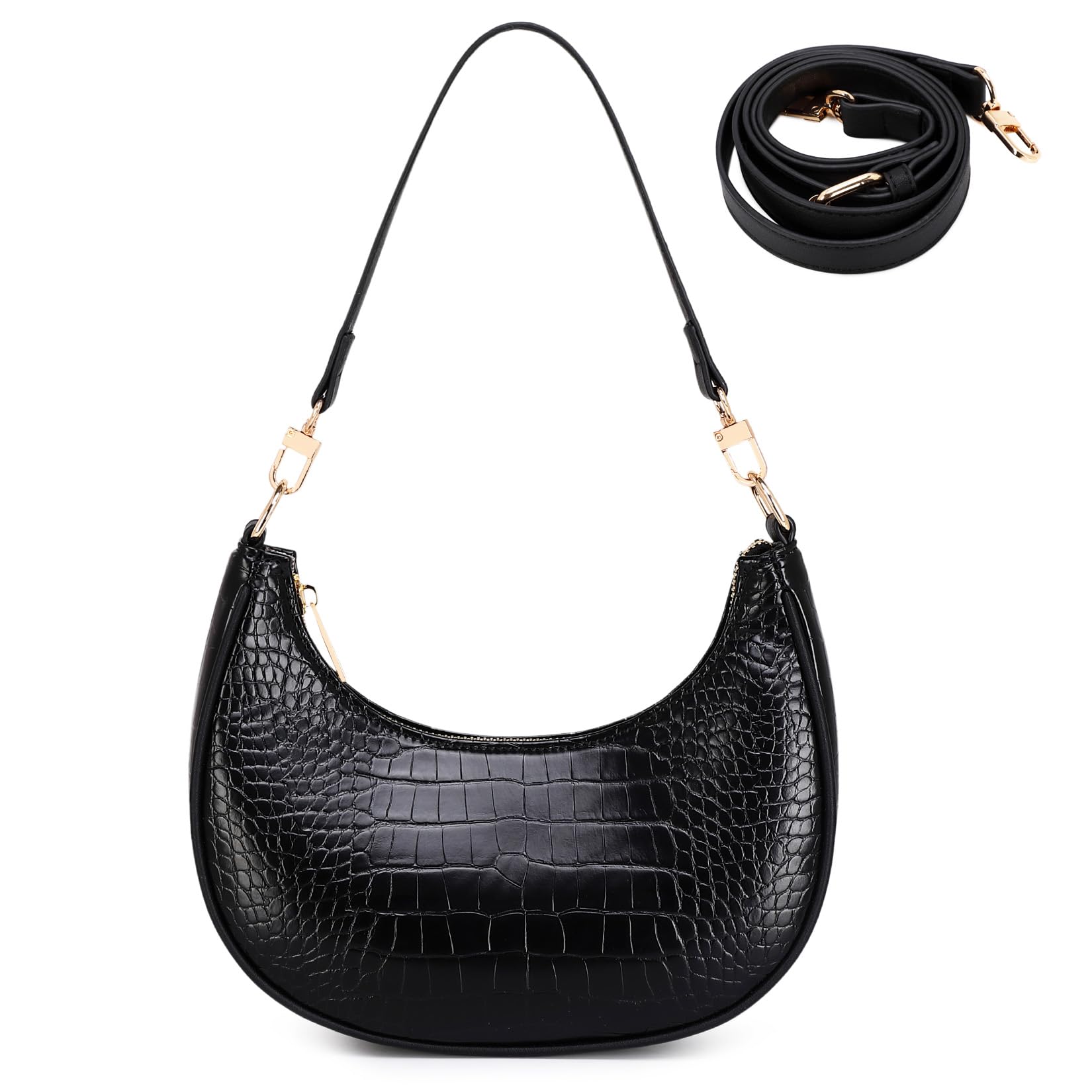 Shoulder Bags for Women Small White Purses Y2K Handbag 90s