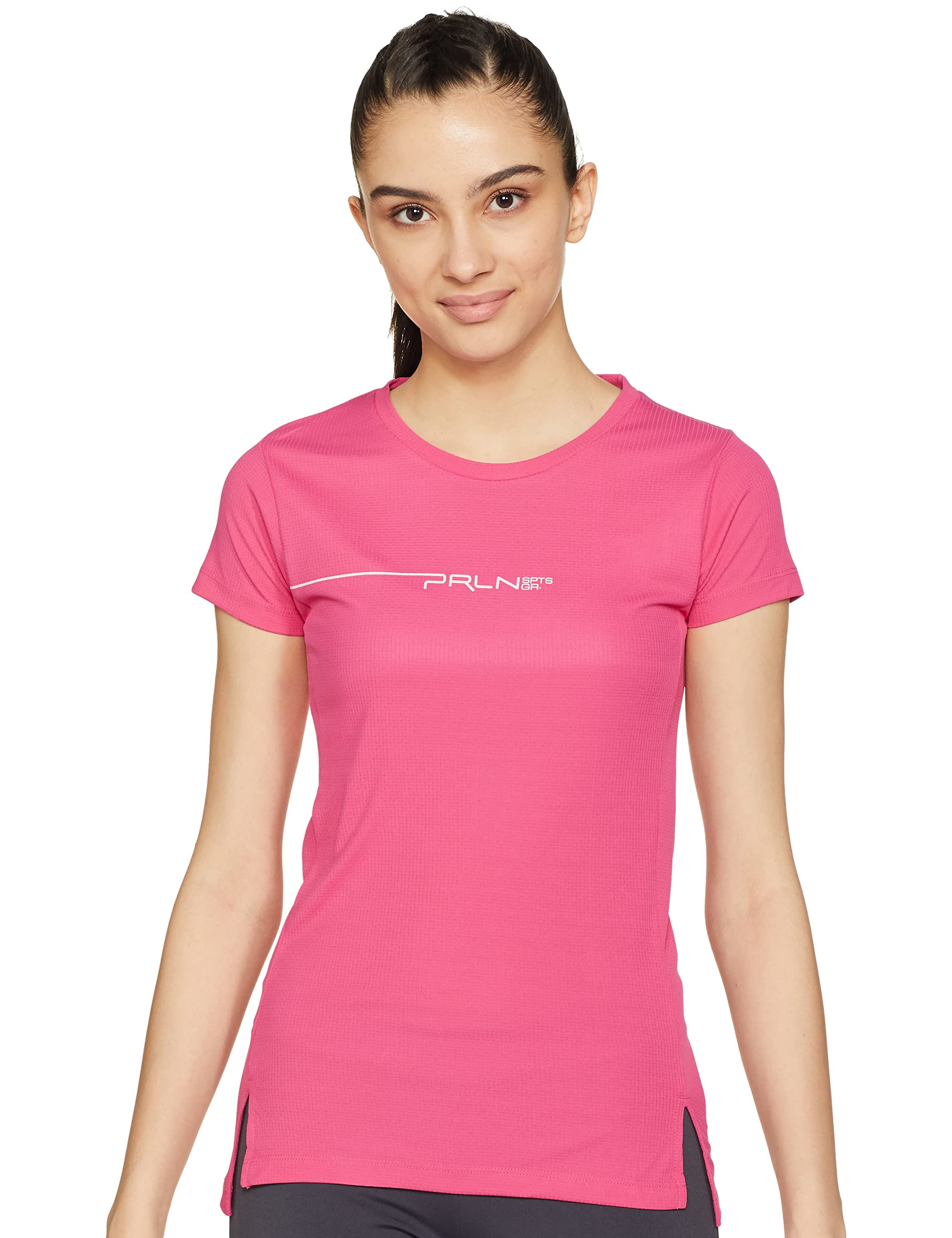 Proline Women's Geometric Regular Fit T-Shirt