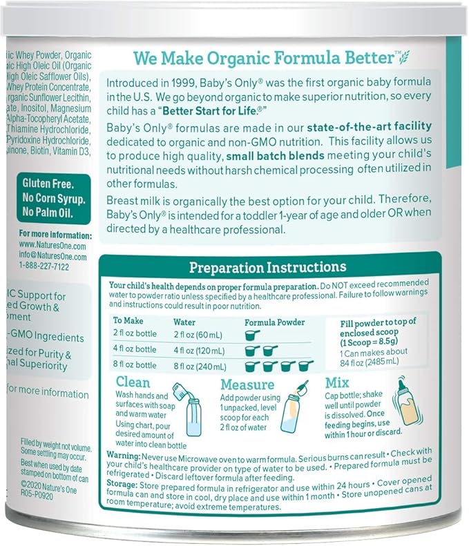 One of the key components of this formula is organic whey protein powder, which closely resembles the protein found in breast milk. This makes it an excellent choice for toddlers transitioning from breastfeeding after their first year, potentially leading to a smoother transition with softer stools.