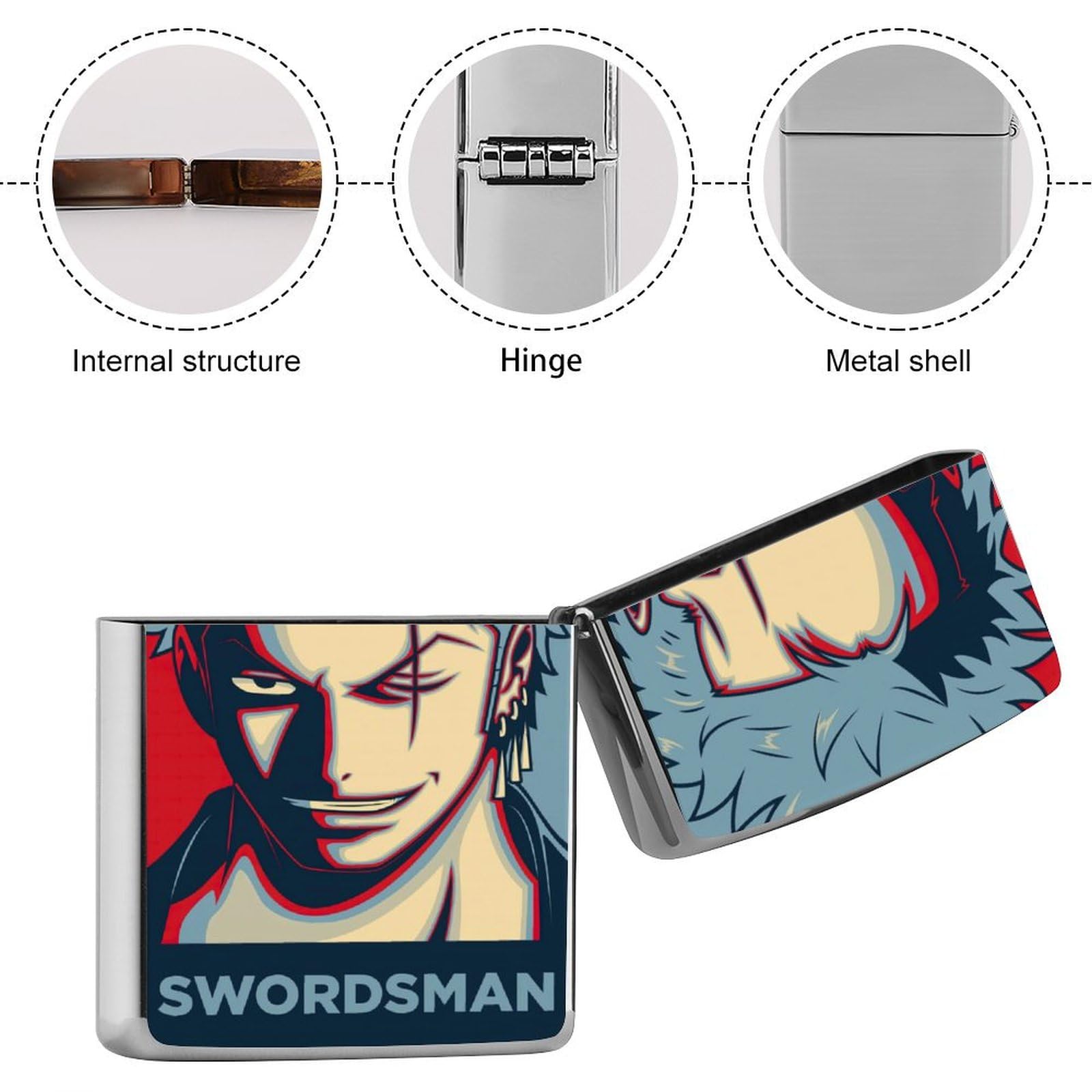 アニメワンピースライターコレクションケース Amazon.co.jp: ワンピース ゾロ十郎 ONE PIECE メンズ ライターケース