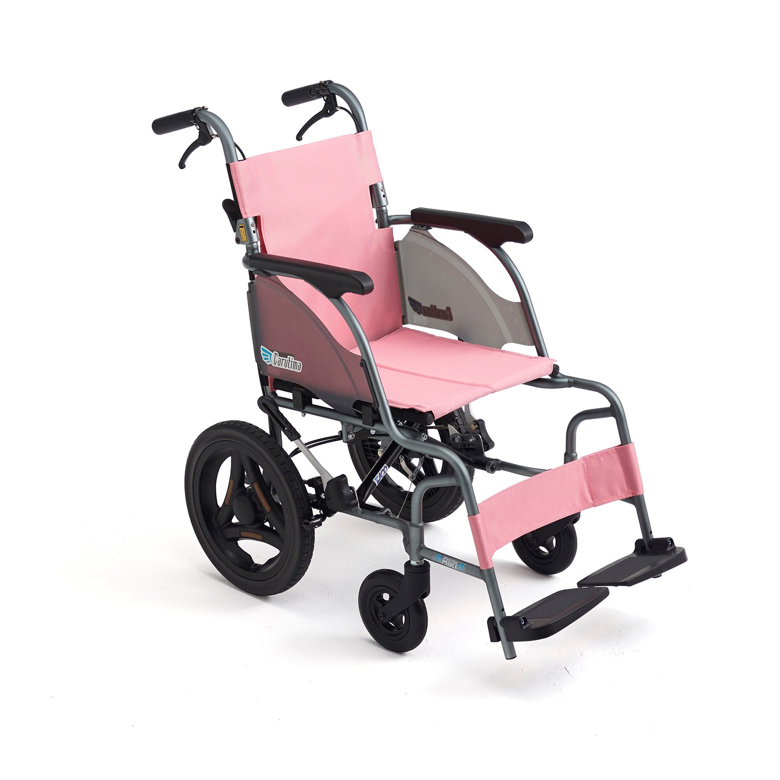 Amazon | 【非課税】ミキ カルティマ 介助型車いす CRT-6 A-15ピンク 