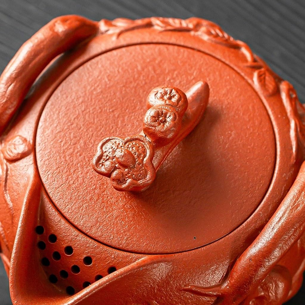ENGENDER Théières Pot Créatif À Usage Spécial for Une Seule Personne, Théière Rétro Faite La Main for Maison Theiere Fonte