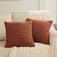 Vista 53 de Fancy Homi Fundas de almohada decorativas bohemias de 20 x 20 pulgadas para sala de estar, sofá, cama, sillón, rústico, moderno, decoración del Crema