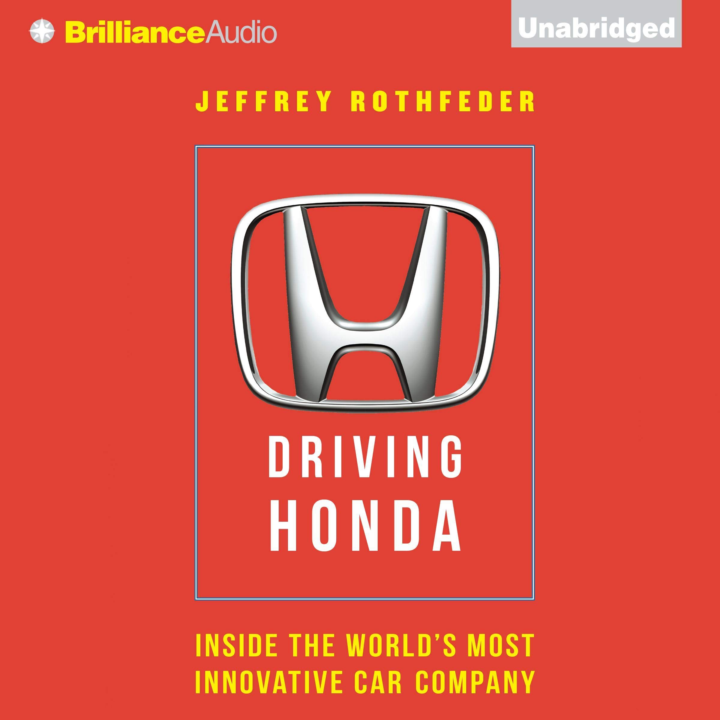 Cover art for Driving Honda