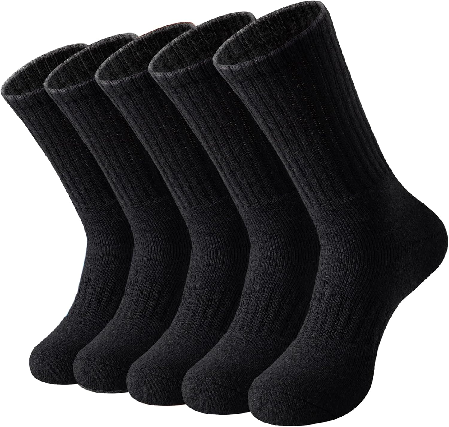 Clothirily 5 Pairs Wool Socks for Women, Thermal Warm Womens Merino Wool Hiking Socks, Cozy Cabin Winter Boot Socks for Women Clothirily 5 Pairs Wool Socks for Women, Thermal Warm Womens Merino Wool Hiking Socks, Cozy Cabin Winter Boot Socks for Women