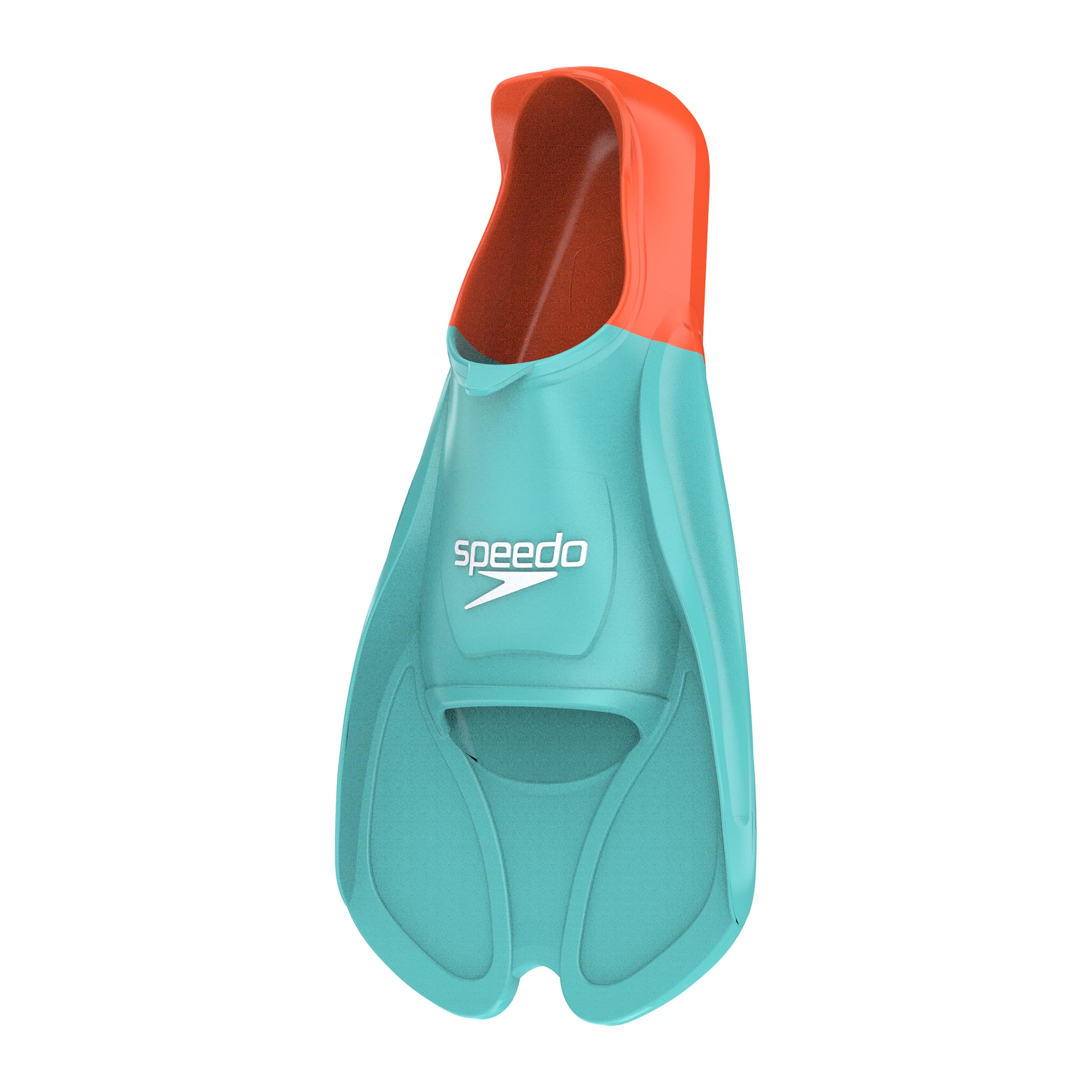 Speedo Unisex-Adult Biofuse Swimming Training Fins | Comfortable Fit | Ergonomic Design | Swim Training, Arctic Glass, 2-3