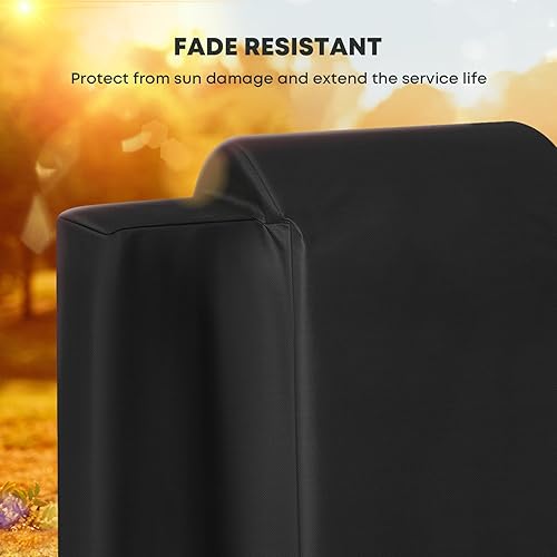 Miniatura 3 de Stanbroil Cubierta de parrilla de pellets para parrillas Pit Boss Deluxe 73440 440 456 Deluxe Ranch Hand 72440 72444, color negro