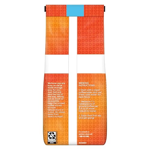 Miniatura 4 de Dunkin' French Vanilla Artificially Flavored Ground Coffee, 12 Ounce