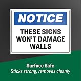 Avery Printable Warning Signs, 7" x 10", Water/Chemical Resistant, 15 Removable Labels (61515) – view 6