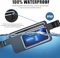 Vista 3 de Bolsas secas para teléfono, 01-negro transparente, Moda Moderna Clásico Retro