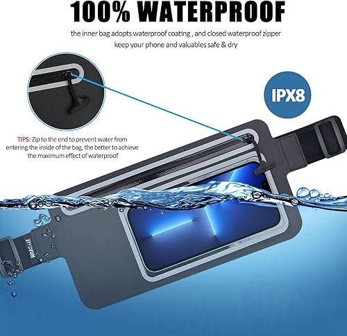 Miniatura 3 de Bolsas secas para teléfono, 01-negro transparente, Moda Moderna Clásico Retro