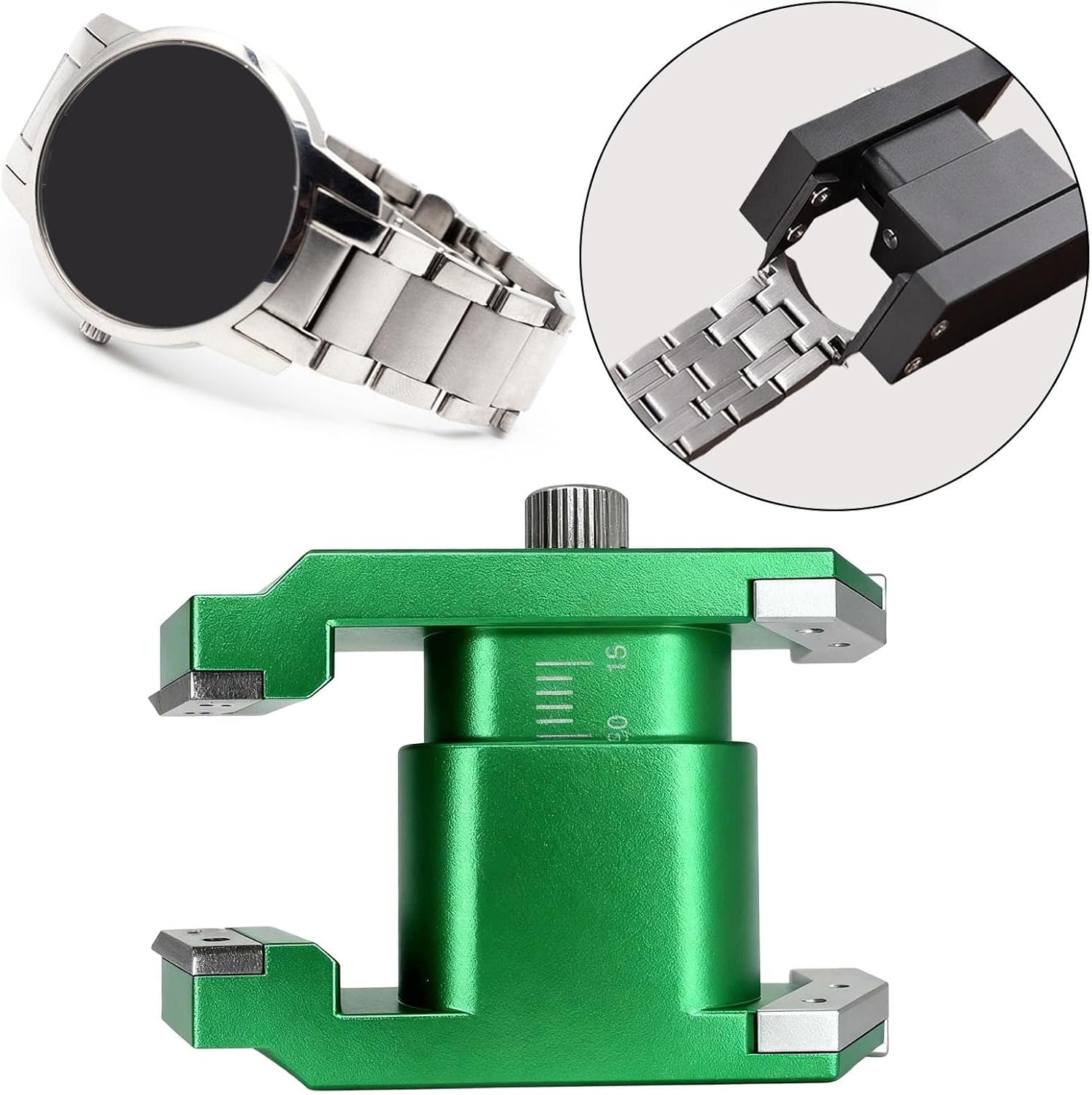 Watch Spring Bar Pliers Strap Removal Repair Men Women Practical Spring Bar Tweezer Tool for Jewelry Repairer Professional, Green