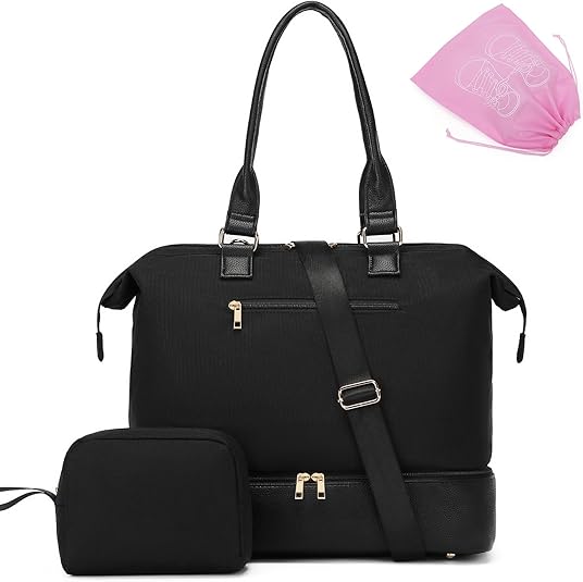 Bolsa De Viaje Weekender Bag MINKARS Con Compartimento Para