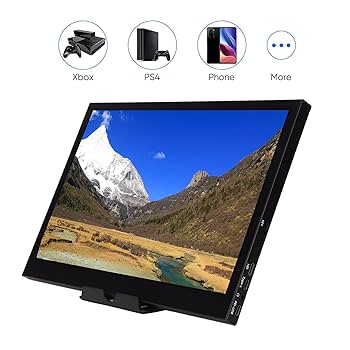 Amazon.co.jp: 13インチモニター、DC 5V 2AIPSHDスクリーン内蔵