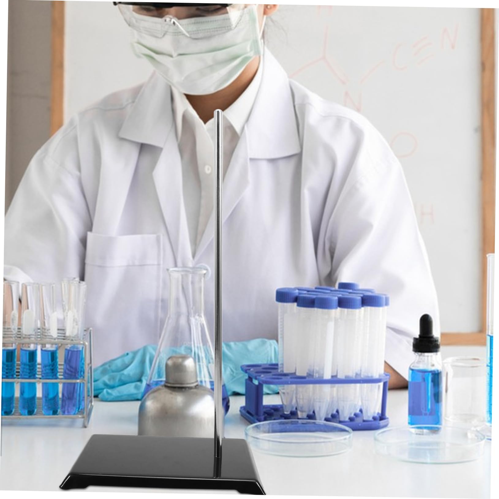 Artículos Metálicos De Laboratorio Docencia Investigación Diseño Práctico Soporte De Mesa