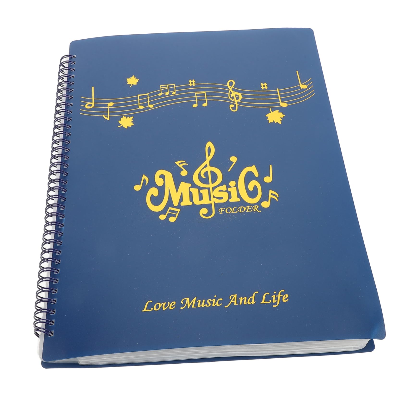 SUPVOX Versatile Sheet Music Holder 30 Page Sonic Music Folders for Piano Choir Orchestra