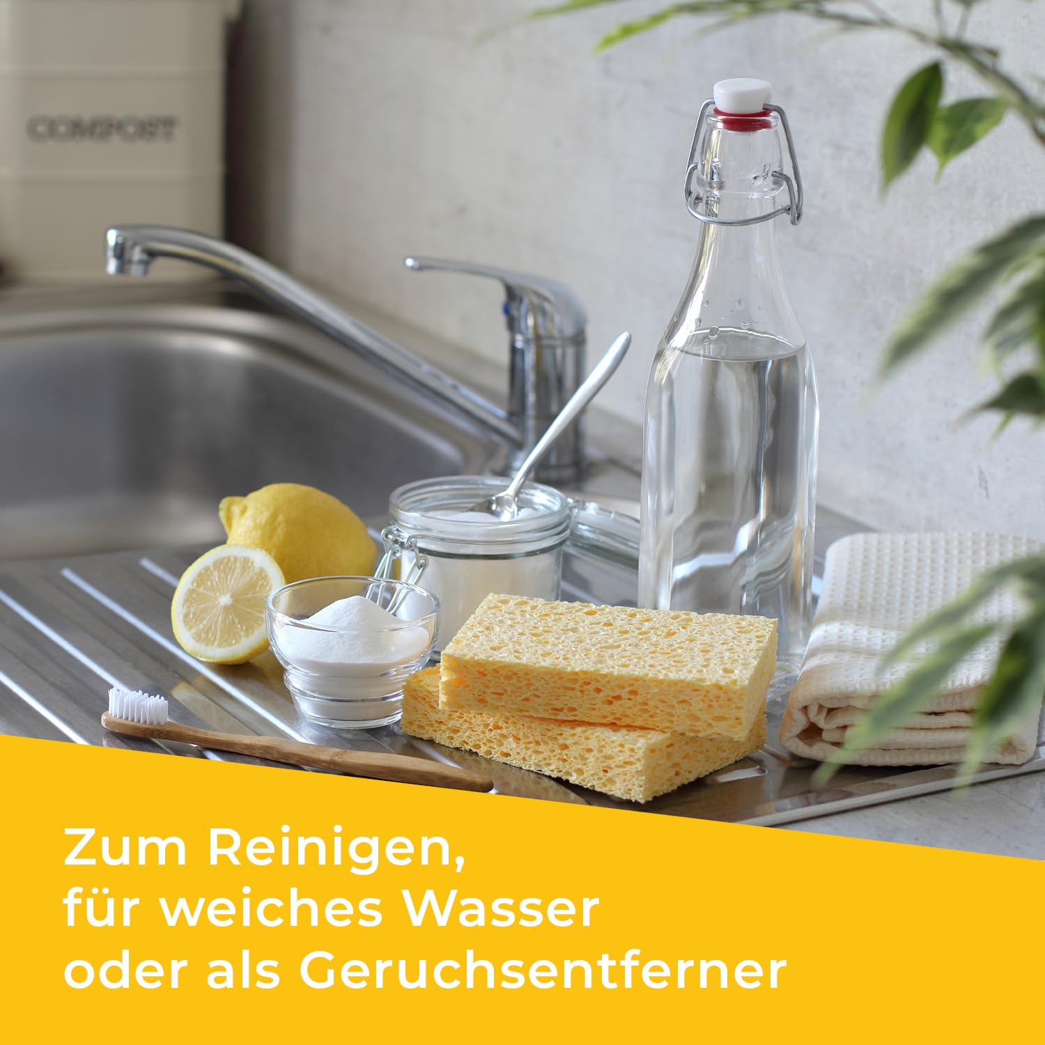 GreatVita Natron Pulver 4.5kg Lebensmittelqualität E500ii - Backpulver Großpackung Natriumhydrogencarbonat - Baking Soda Haushaltsreiniger zum Putzen Backen Umweltfreundlich