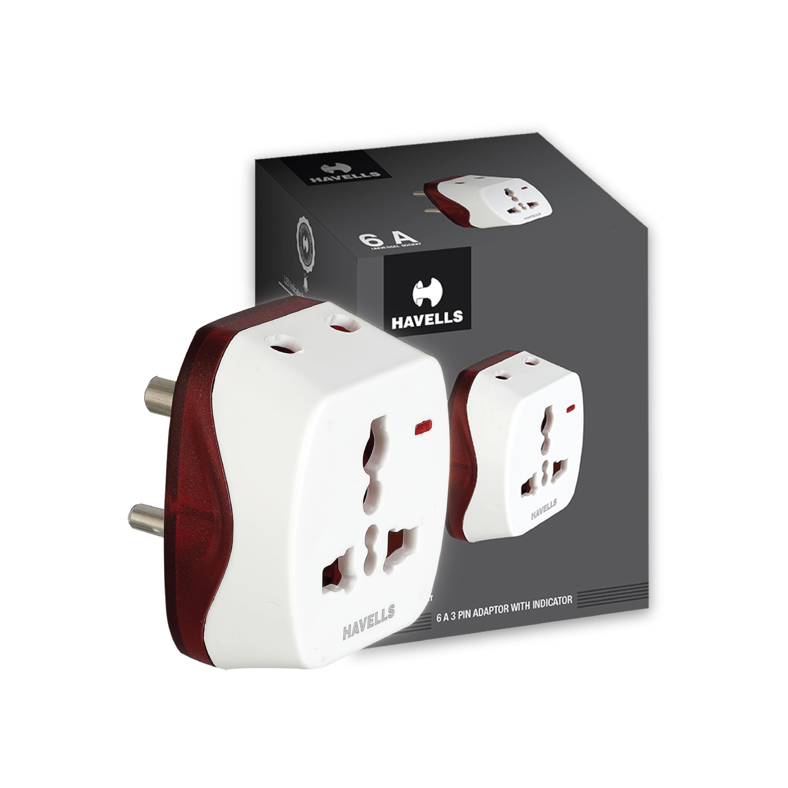 Havells 16 Amp 30mA PRCD Adaptor (White) - Plastic Body, Auto-Trip Safety for Appliances - Smart and Enhanced Protection Against Electrical Shock,Requires 16A MCB/Fuse Backup,Per IEC 61540 Guidelines — Amazon image 10