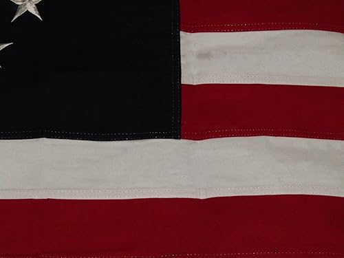 Miniatura 4 de Premium 6x4 ft Betsy Ross Historical 100% Cotton Flag 6'x4' Grommets 3 Clips