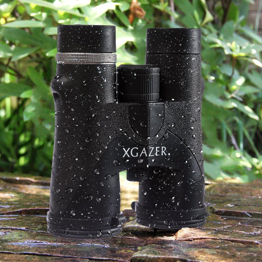 Exclusive Discount 80% Offer Xgazer Optics HD 10X42 Professional Binoculars - High Power Travel, Hunting, Fishing, Safari, Bird Watching Binoculars - Long Range, Eye-Relief Binoculars w/Neck Strap, Cleaning Cloth & Carrying Case