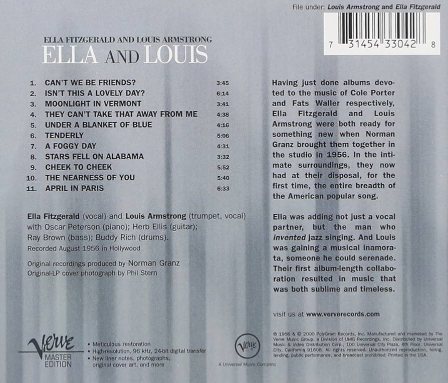 Amazon.co.jp: Ella & Louis - Ella Fitzgerald & Louis