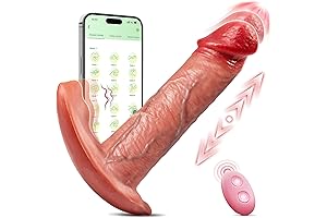 Thrusting Dildo Vibrator Sex Toys