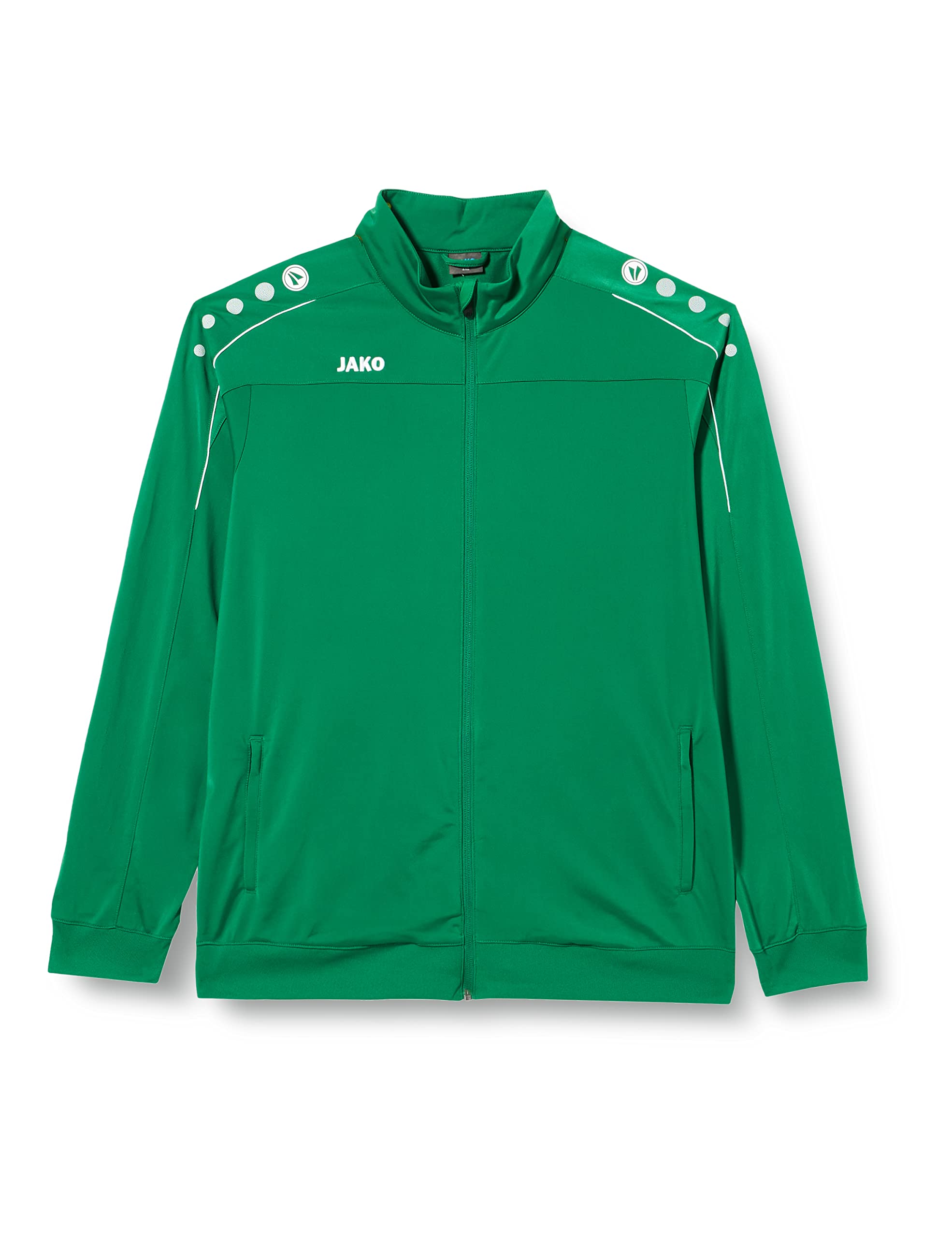 JAKO Classico Children's Polyester Jacket, Children's, 9350, sportgrün, 104 (EU)