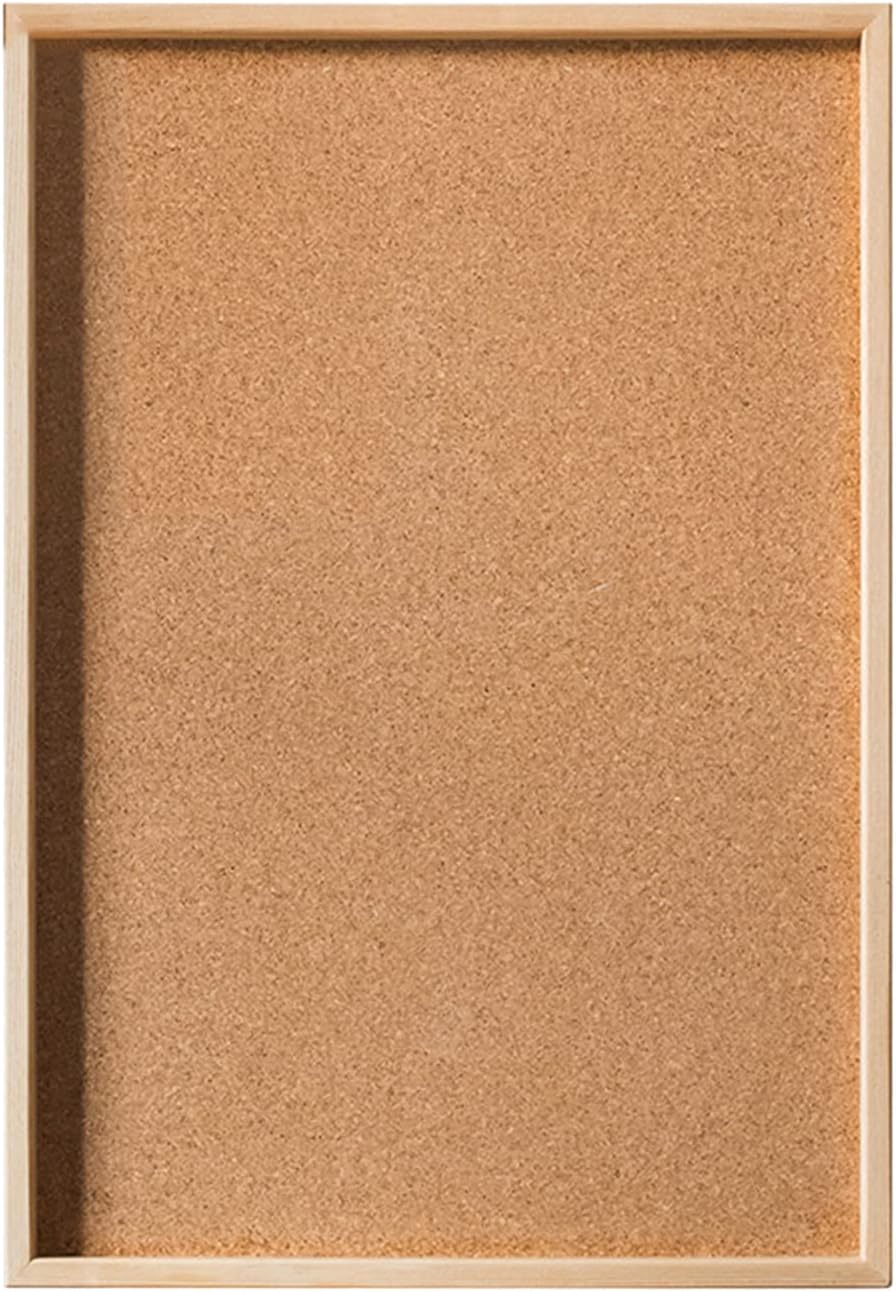 コルク掲示板無垢材フレームメッセージボード壁掛け組織オーガナイザー、家庭用寝室キッチンポーチオフィスカフェの装飾(Size:64X9