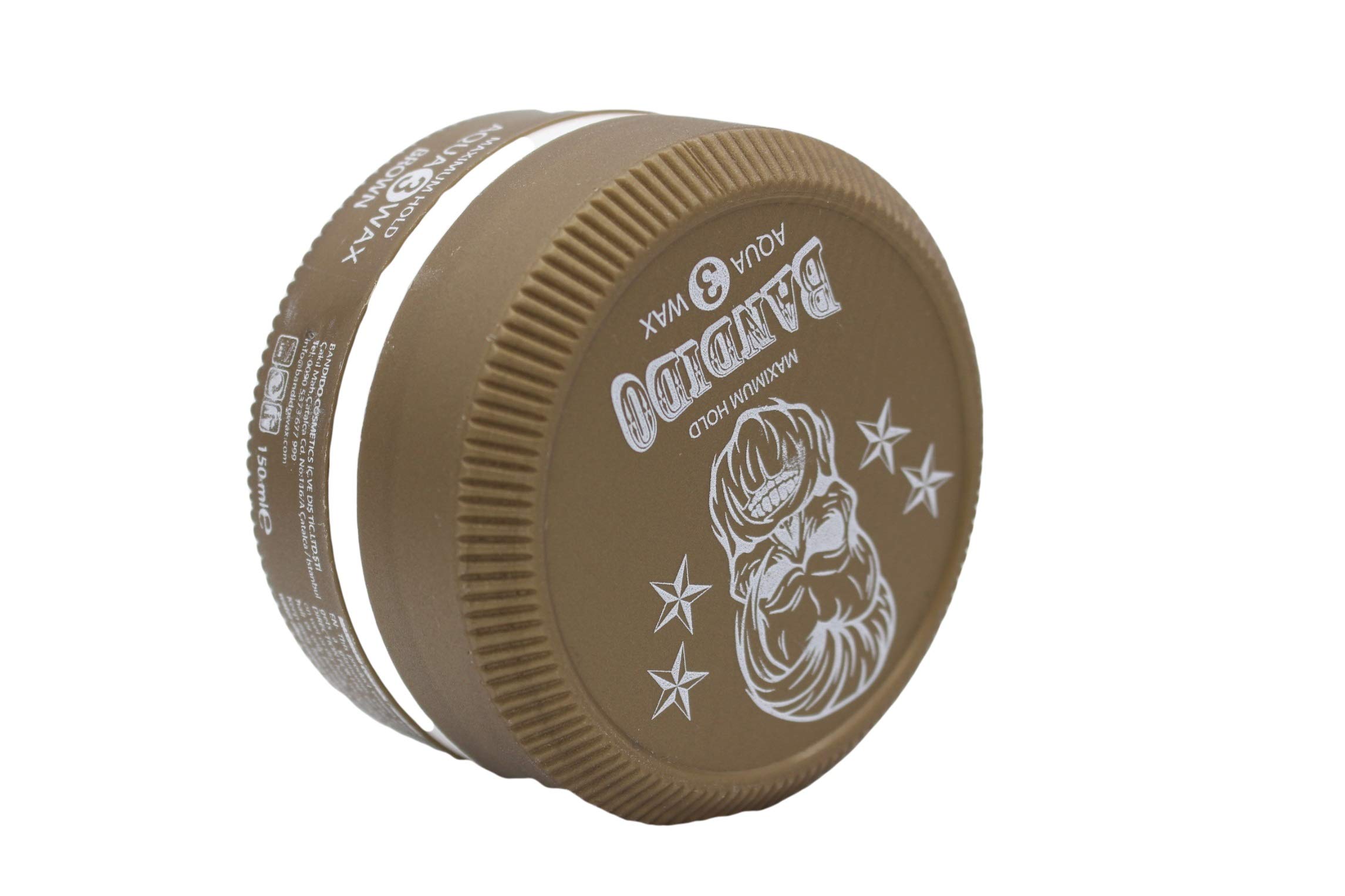 Bandido Aqua Hair Wax Nr.1-8 Matt Fiber Haarwachs Haar Styling Wachs Herren Haargel 150ml Gel Wax Haarwax Matte Look natürliches aussehen Starker Halt für jedes Styling Friseur bedarf (6x, Nr.3)