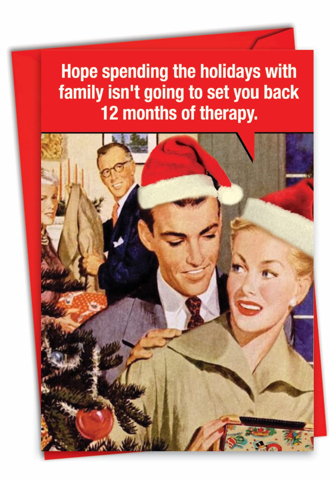 Carte De Noël Pour Fille, Carte De Noël Spéciale Fille, Carte