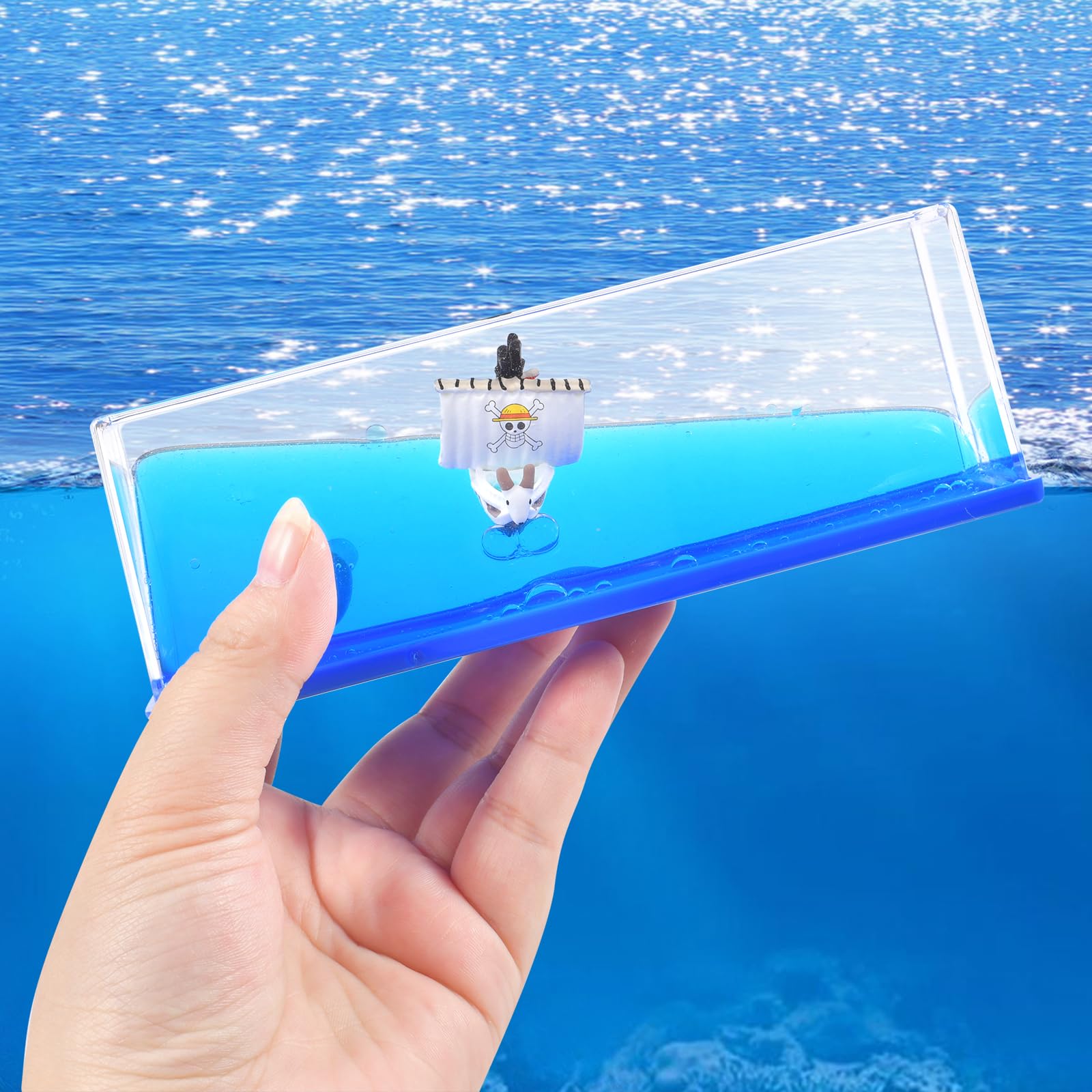 Barca In Bottiglia Titanic - Decorazione Galleggiante Per Scrivania, Idea Regalo Originale - Foto 10