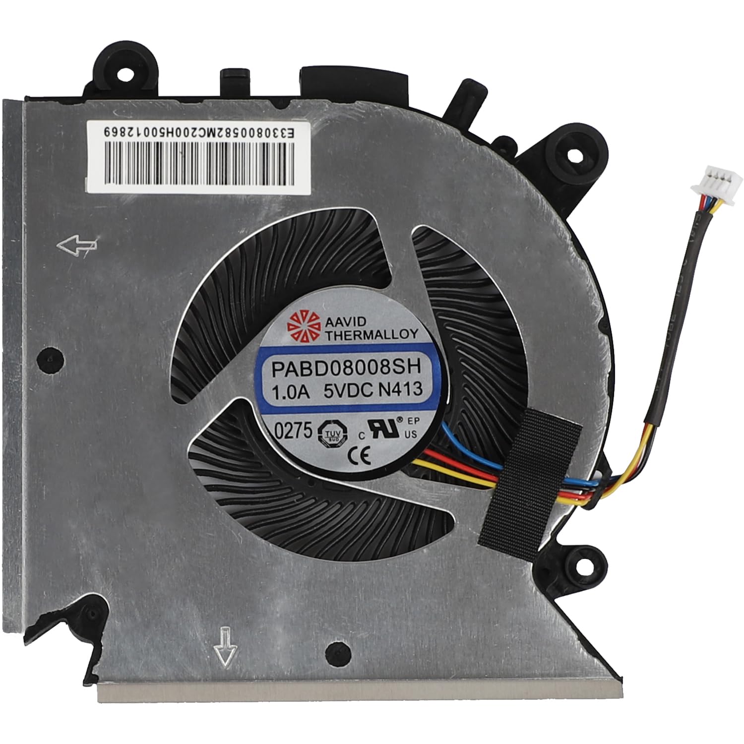 CPU+GPU Cooling Fan for MSI GF63 GF65 Thin MS-16R1 MS-16R3 MS-16R5, WF65 MS-16W1 MS-16W2 P/N: PABD08008SH PAAD06015SL N413 N433 N285