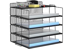 LUCYCAZ's Matchless 4-Tier Document Tray: Unmatched Organization for Your Workspace