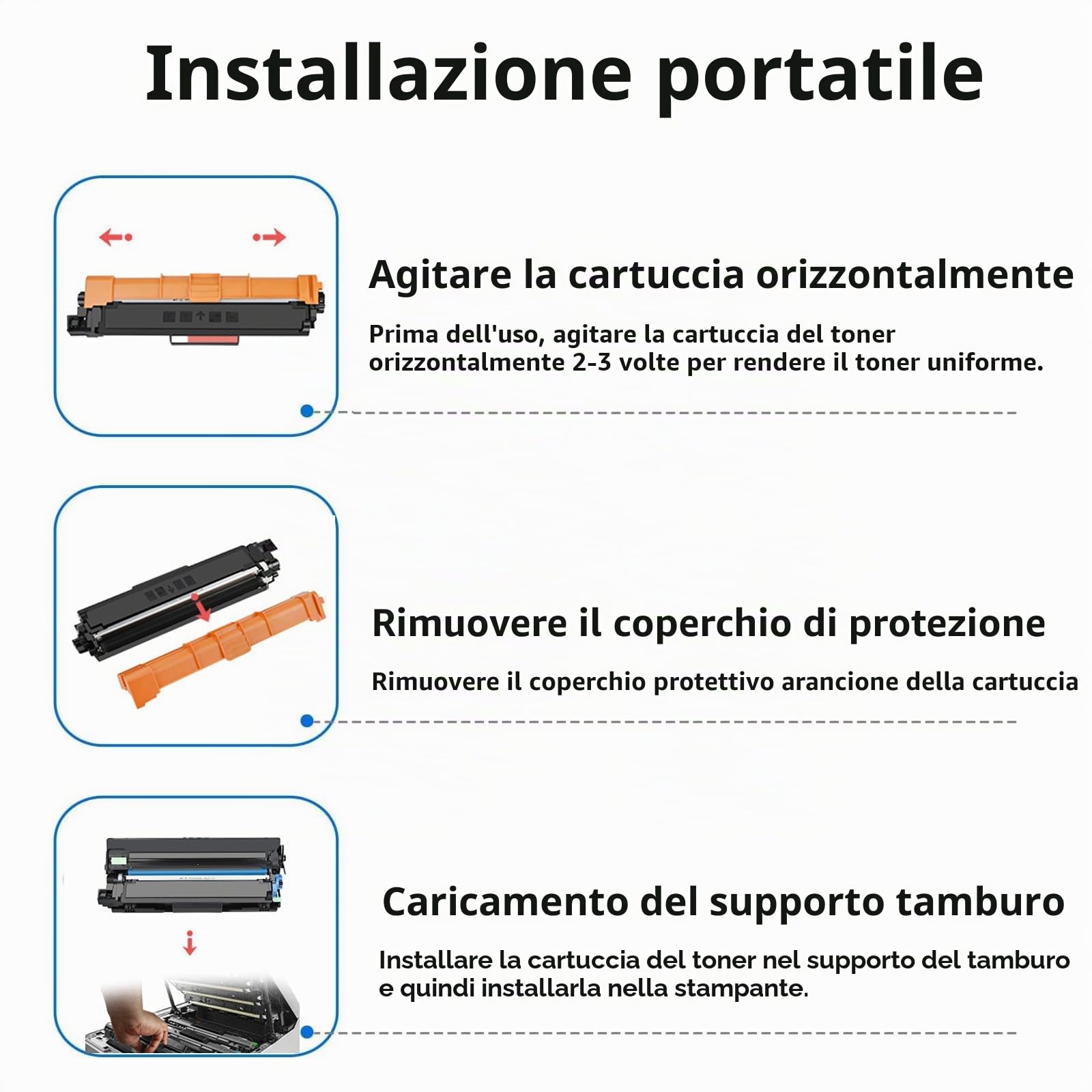 M232-M237 Cartucce di Toner Compatibili per HP LaserJet MFP M232-M237 M232e-M237e Stampante, Alta Capacità 4000 Pagine,Black-1 pack
