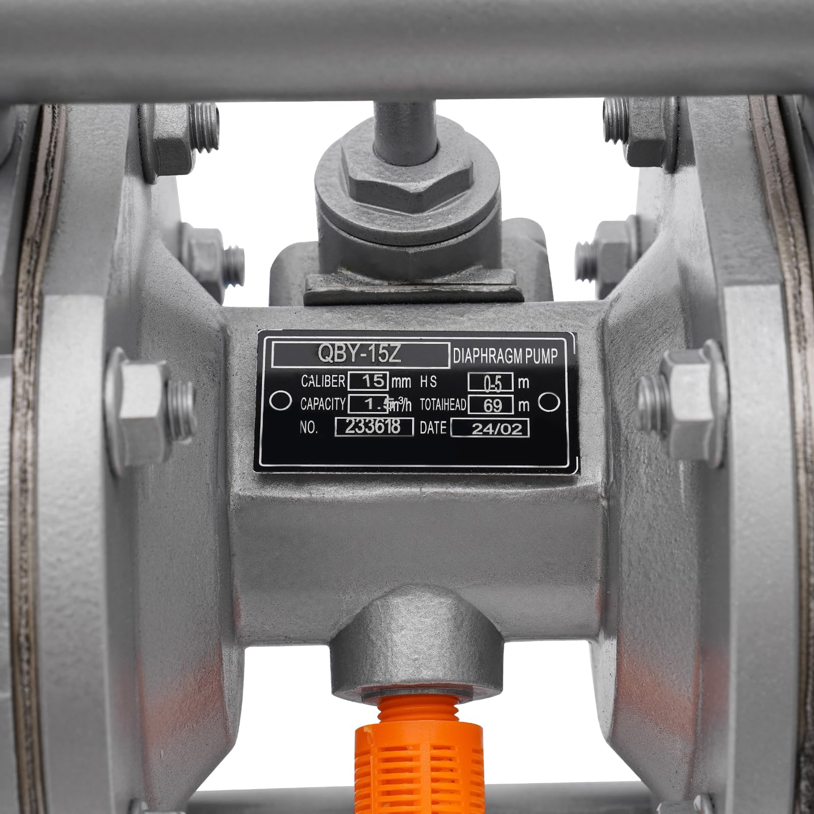 Luftbetriebene Doppelmembranpumpe Druckluft Pneumatik Pneumatische Altölpumpe Druckluftmembranpumpe Membran-Pumpen Fasspumpe Wasserpumpe für Erdöl, Diesel, Öl und Flüssigkeiten