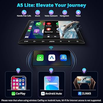 Amazon.com: ATOTOLIFE A5L 10inch 2G+32G Android Double Din Car