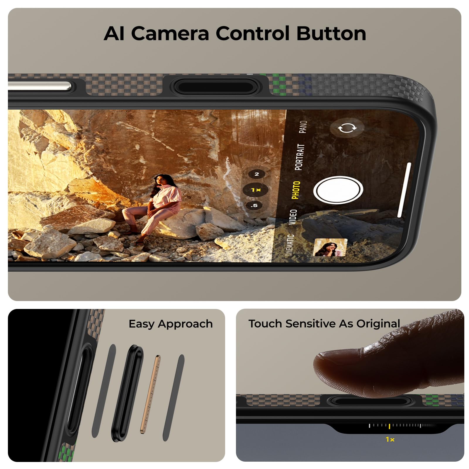 iPhoneアクセサリー Benks Prestige Kevlar iPhone 17 Pro Max iPhone 17 Pro Max Kevlar® Fiber Case | iPhone 17 MagSafe Case | Benks