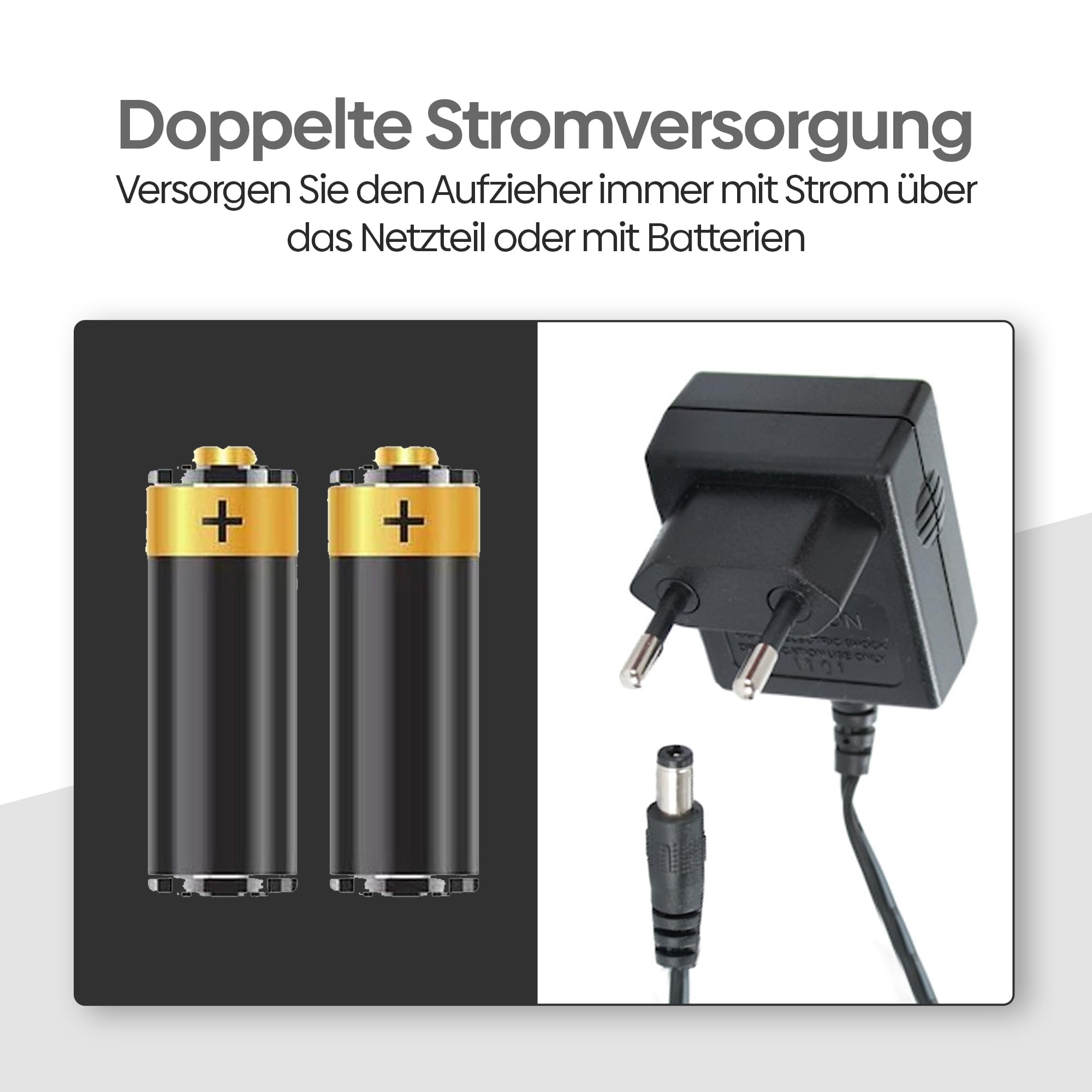 Olvy Uhrenbeweger für Uhren, Watchwinder Extrem Leisem Motor, Flexiblem Uhrenkissen, Watch Winder