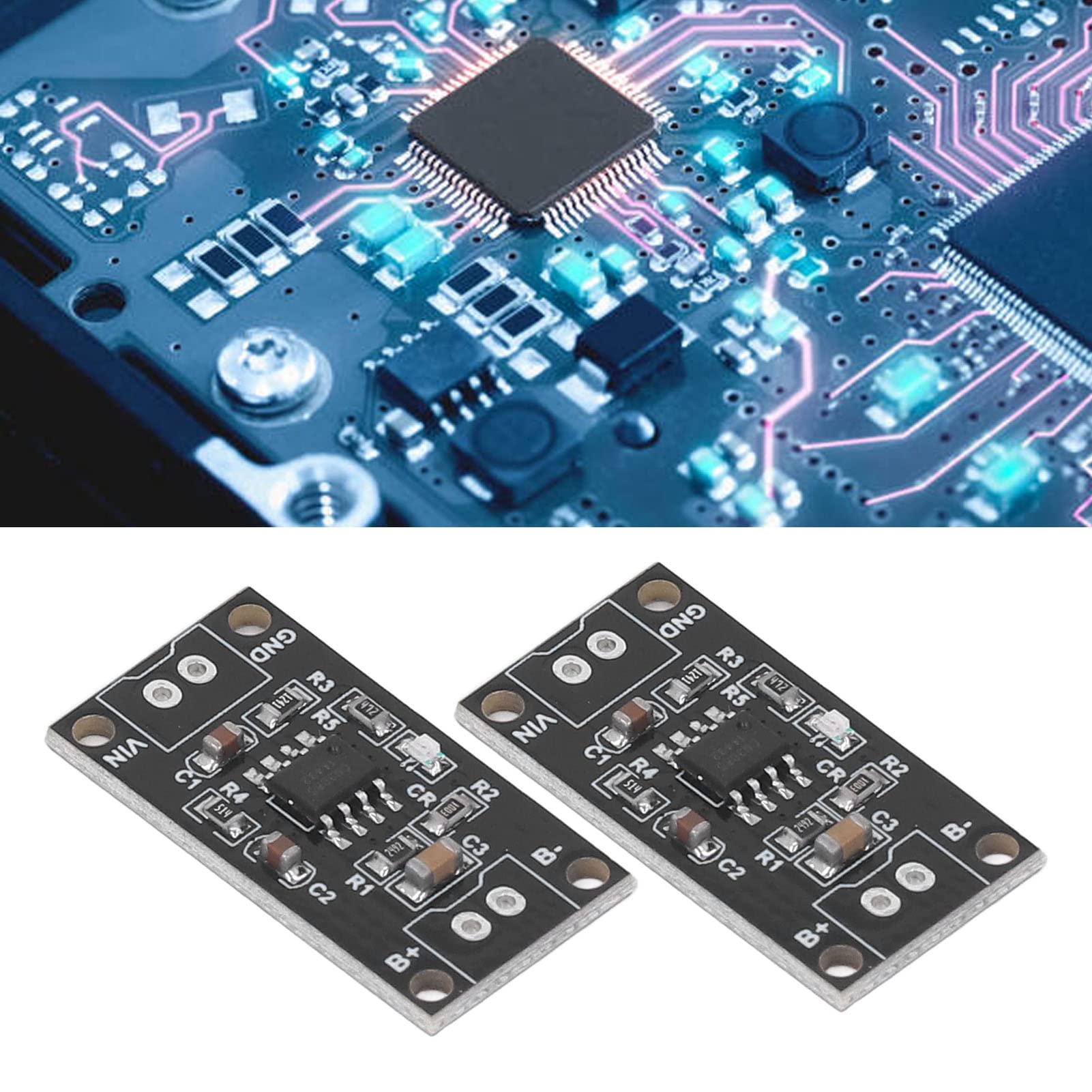 NiMH Akku Ladeplatine 2 Stück - CC CV Lademodul 1,5V Für Batterien