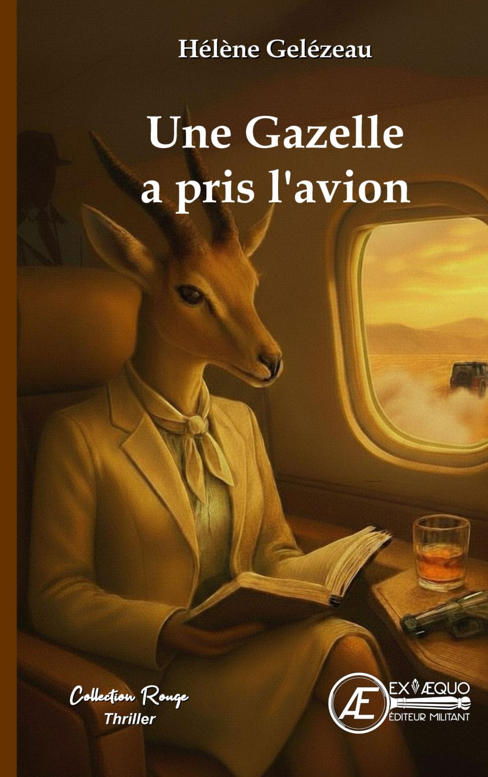 Une gazelle a pris l'avion