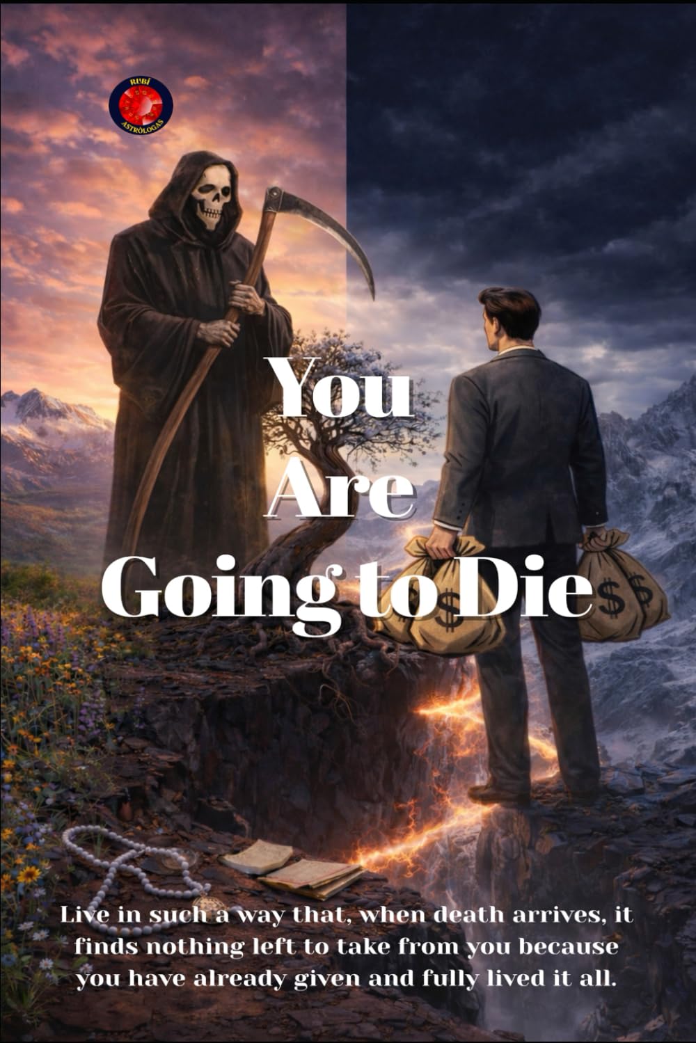 You're Going to Die: Live in such a way that, when death arrives, it finds nothing left to take from you because you have already given and fully lived it all.