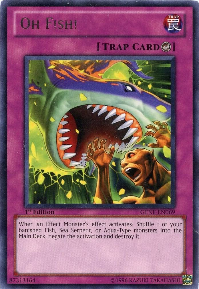 Amazon.com: Yu-Gi-Oh! - Oh F!sh! (GENF-EN069) - Generation Force - 1st  Edition