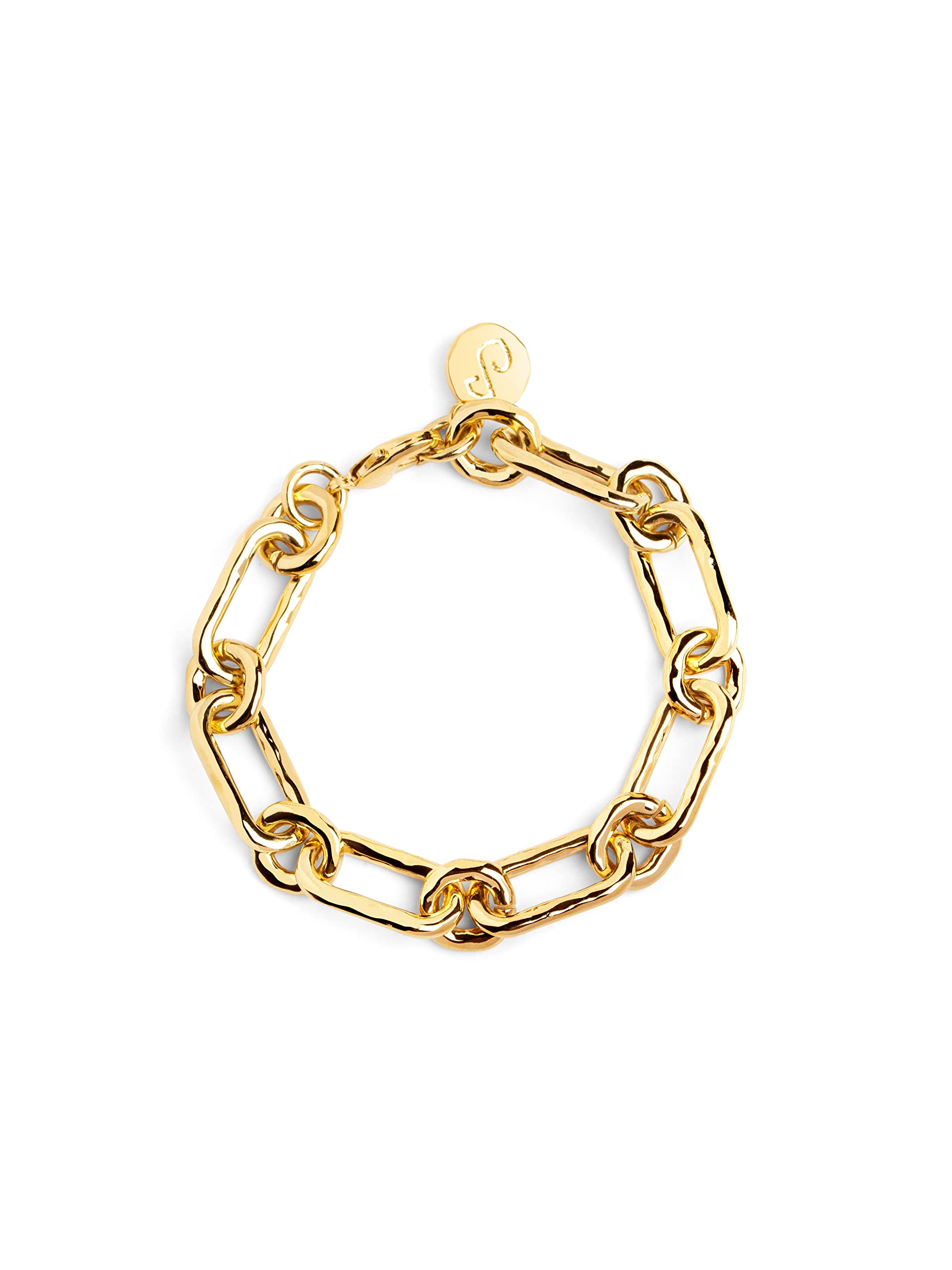 SINGULARU Armband Zambia Link vergoldet Damenschmuck