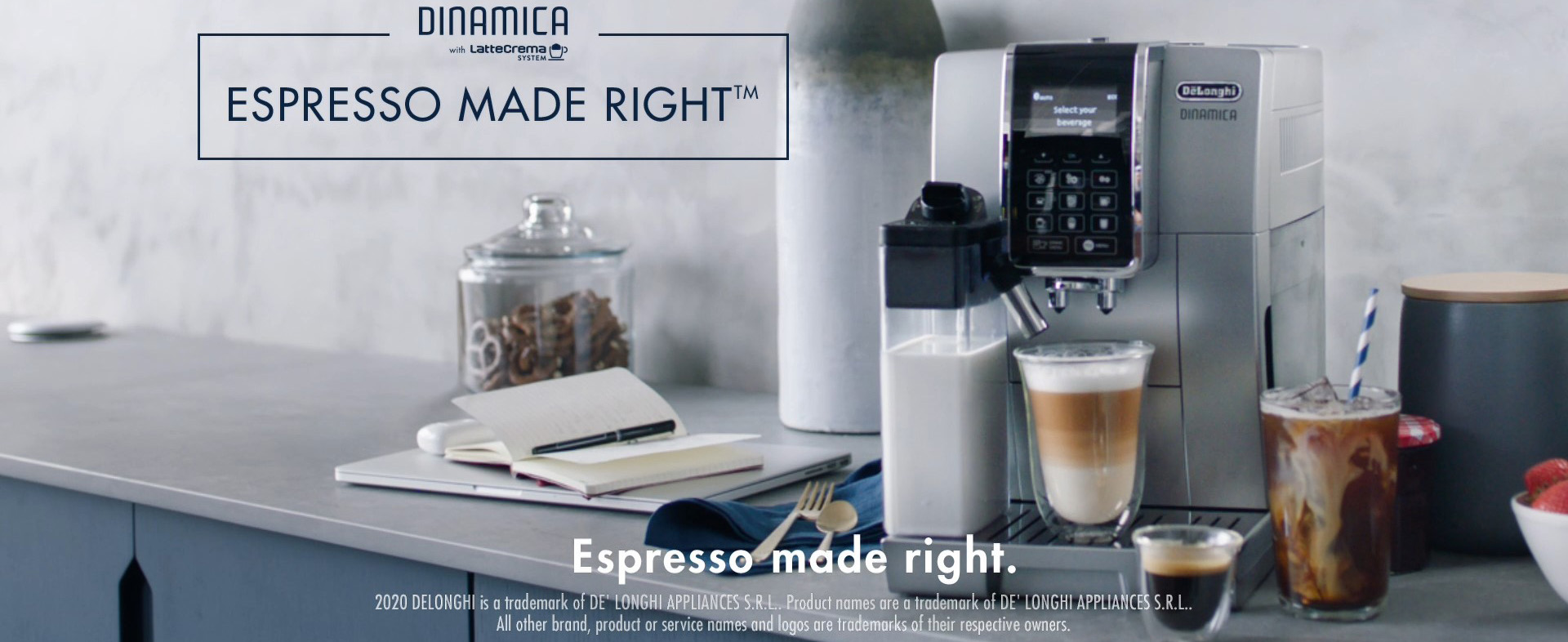 Amazon.com: De'Longhi Dinamica LatteCrema Espresso Machine with