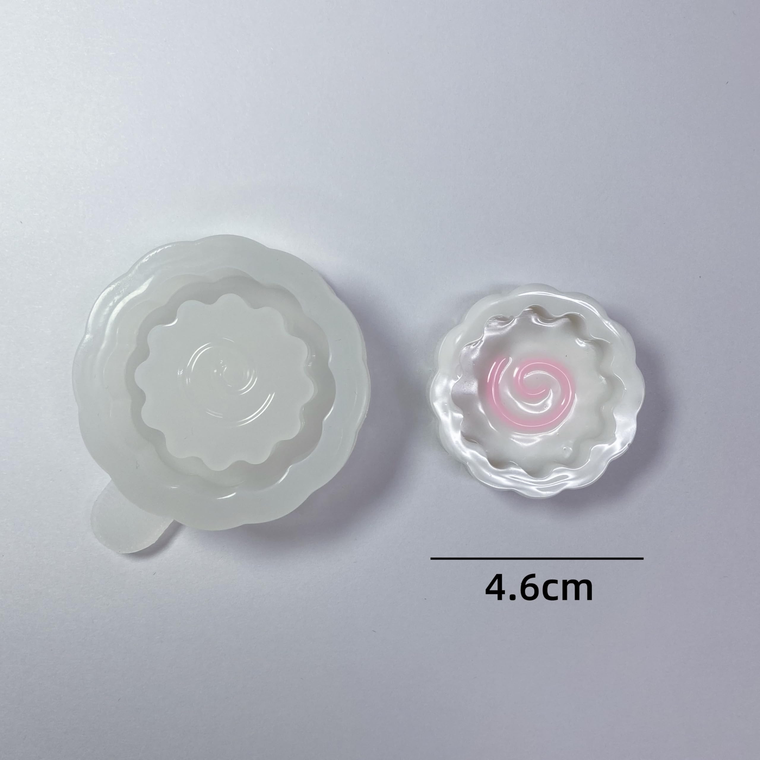 Amazon.co.jp: シリコンモール レジン型 ナルト巻き なるとまき