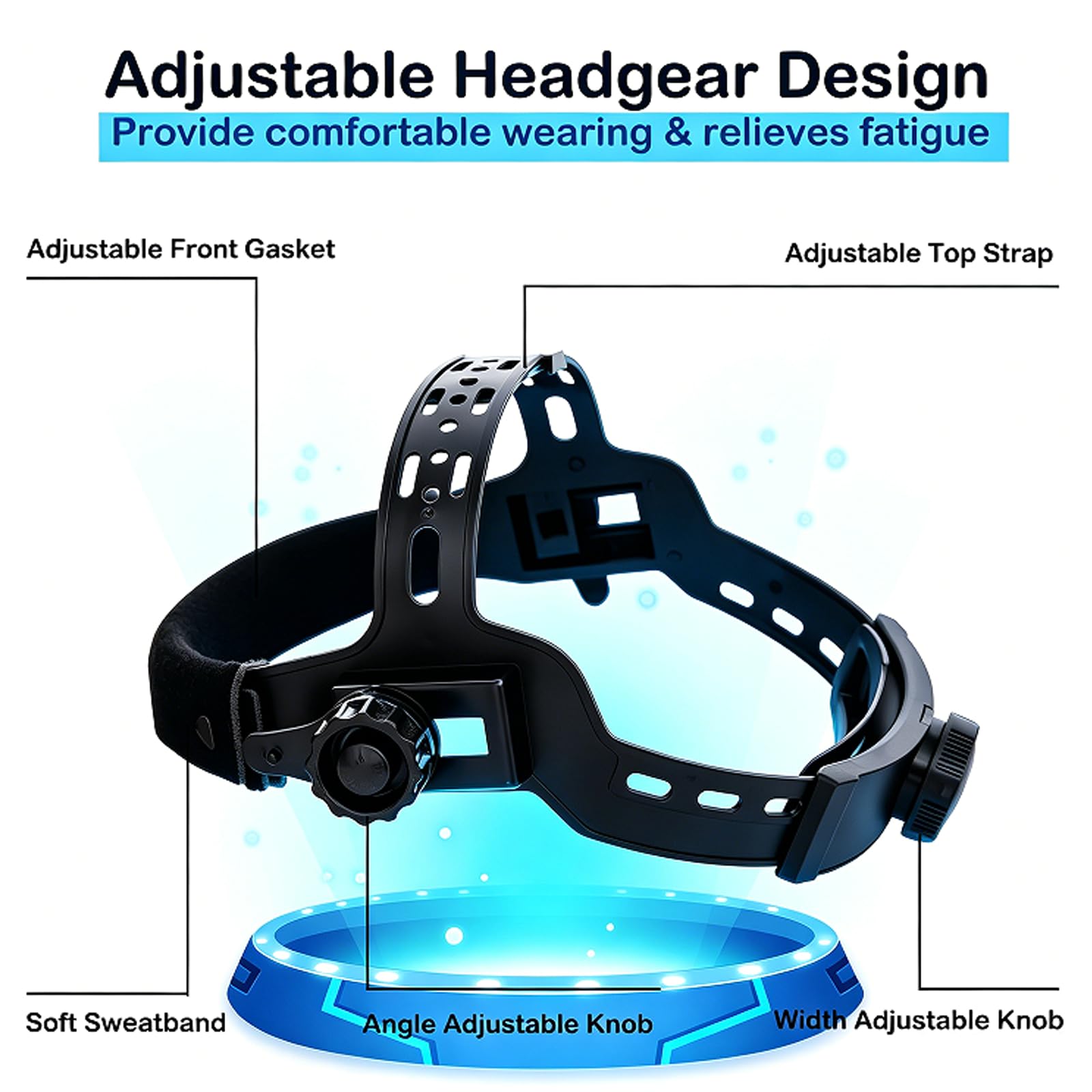 Casco de soldadura con oscurecimiento automático: BESTCLUB con capucha solar de color real con rango de sombra ajustable 4/9-13 para máscara de soldador de arco Mig Tig